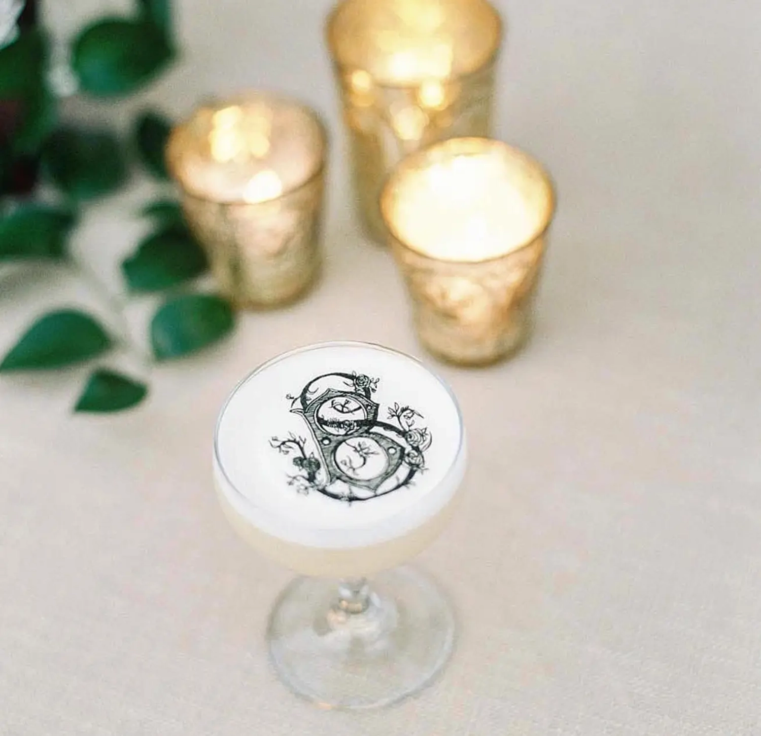 Custom wafer garnish
