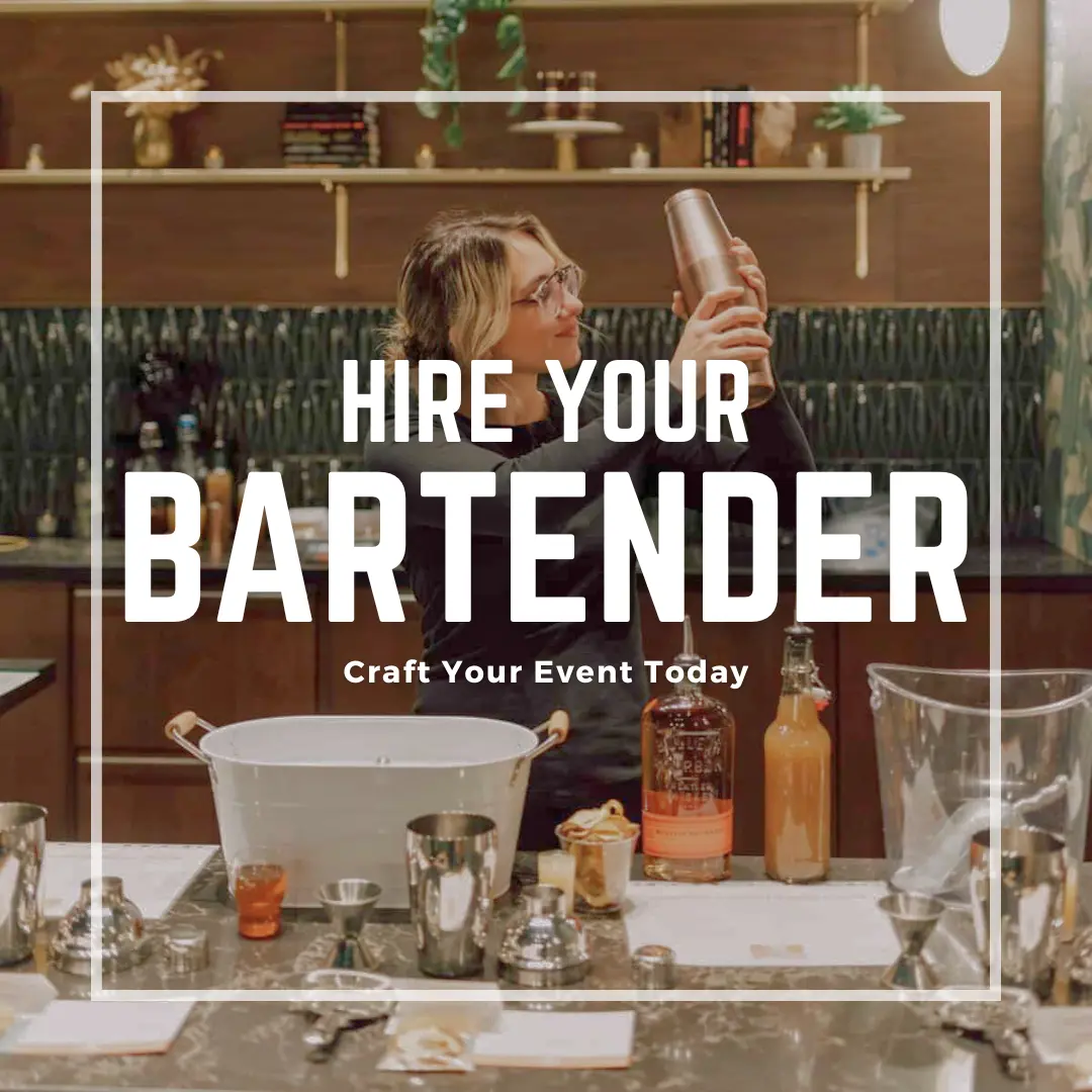 Hire your event bartender