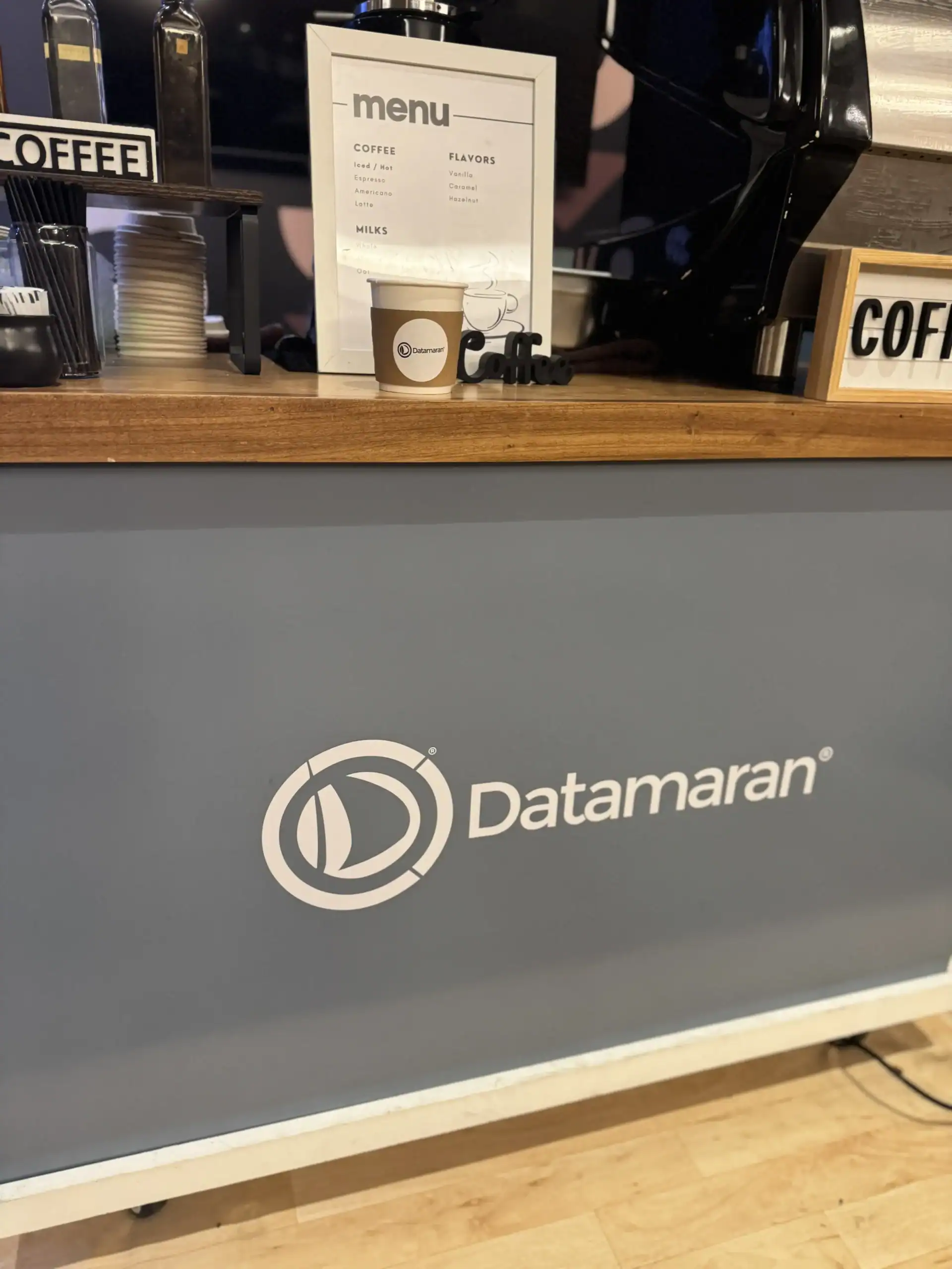 Datamaran Booth