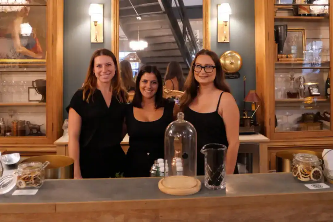 3 bartenders at corporate event